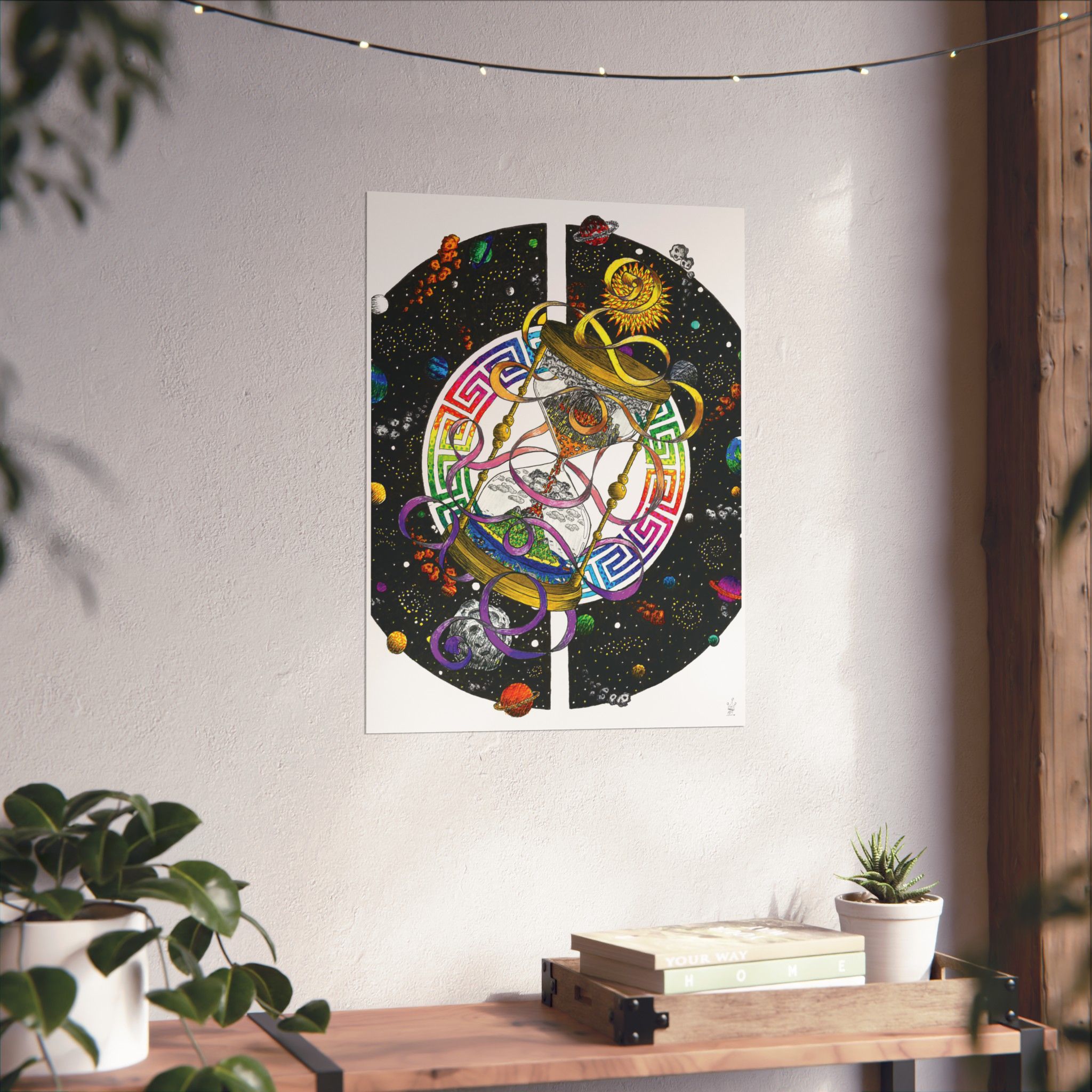 Connected Art Print